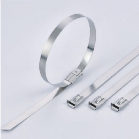 L type ball lock cable tie